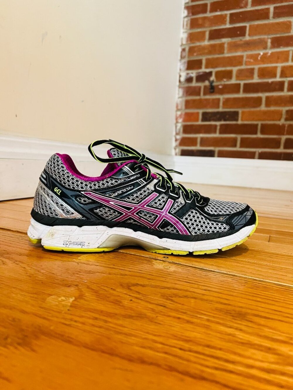 ASICS GT-2000 Running Walking Sneakers Shoes Silver Purple Womens Size 10.5 - Picture 12 of 16